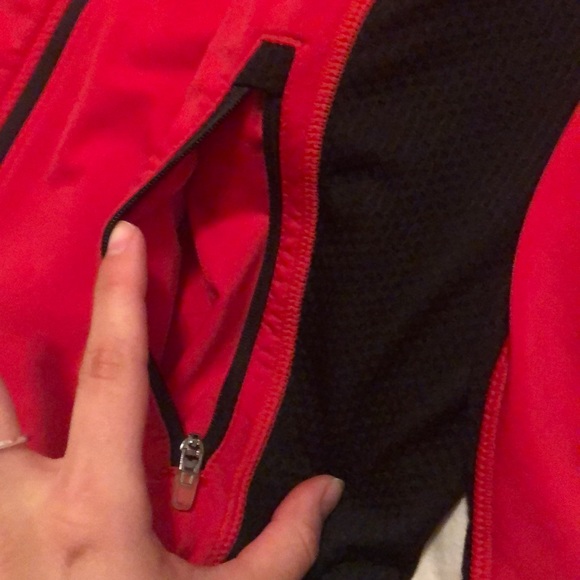 Red Blackhawks Light Zip-Up Jacket - Picture 5 of 5